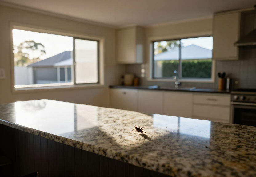 Storage room in Pagewood free of spiders after treatment